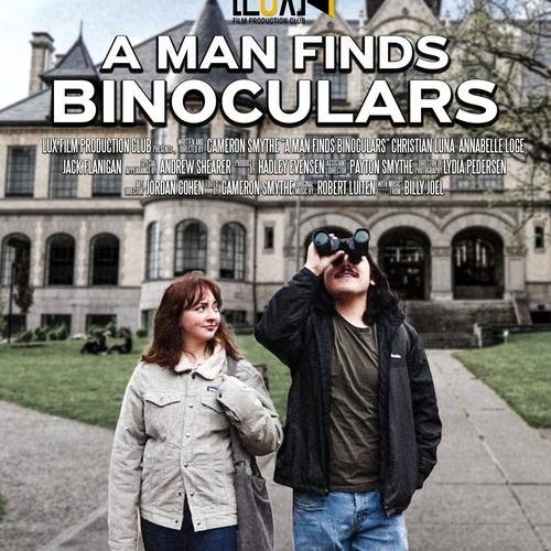 A Man Finds Binoculars